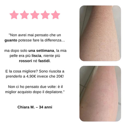 Guanto Esfoliante di DermaGlide