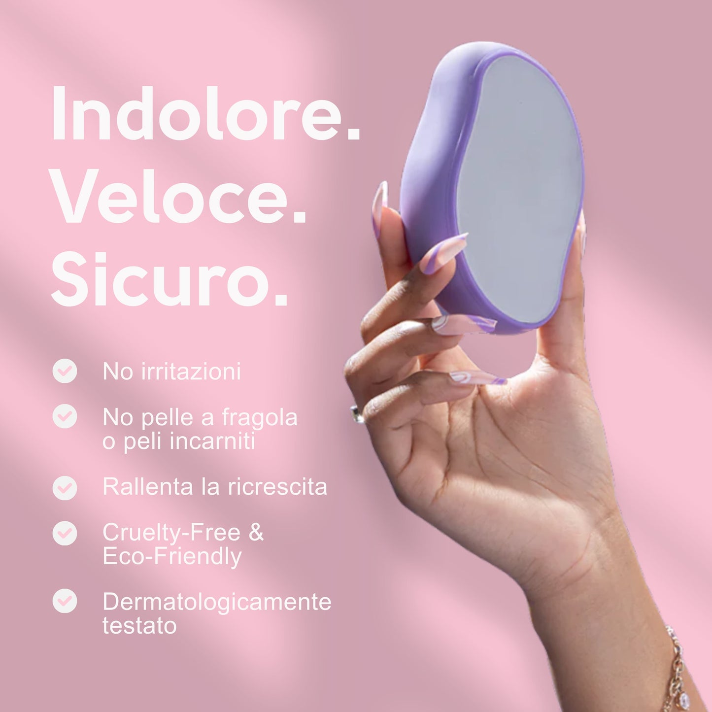 Depilatore DermaGlide™